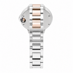 Cartier Ballon Bleu De 33MM WE90207 Diamond Dial & Bezel Watch